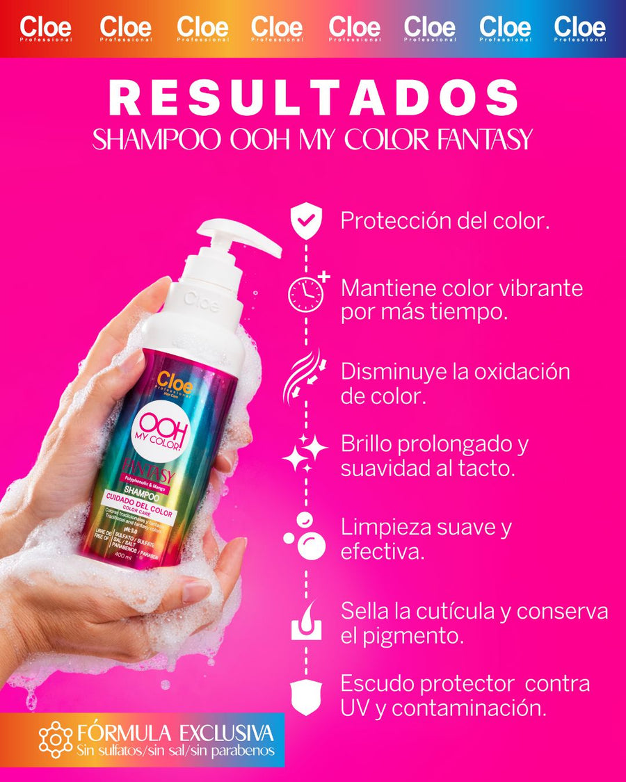 SHAMPOO OOH MY COLOR FANTASY 400 ML