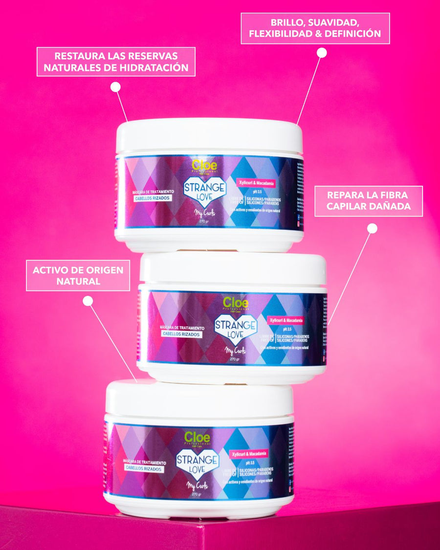 MÁSCARA DE TRATAMIENTO STRANGE LOVE 270 GRS