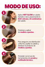 PROTECTOR TÉRMICO HOT GLOW - EXOTIC 250 ML