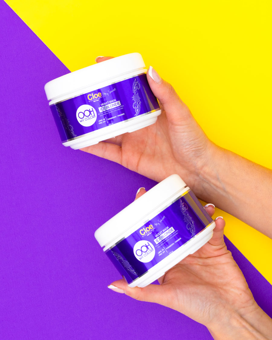 MÁSCARA OOH MY COLOR VIOLET ICE BLONDE 270 GR