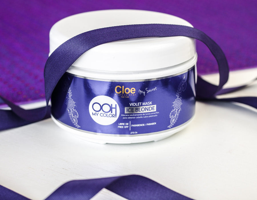 OOH MY COLOR VIOLET MASK ICE BLONDE 270 GR