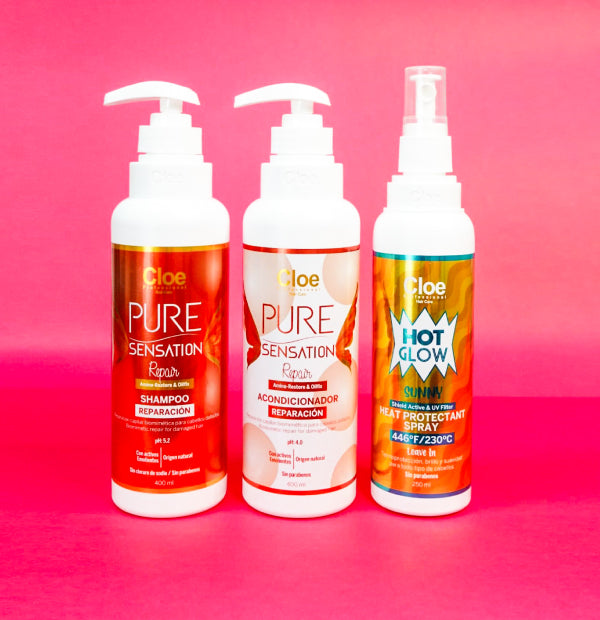PACK HOT GLOW SUNNY - PURE SENSATION REPAIR