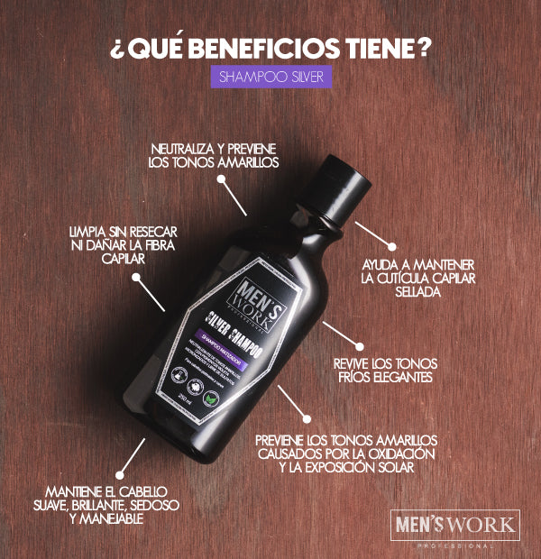 SHAMPOO SILVER -  Men’s Work