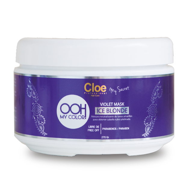 OOH MY COLOR VIOLET MASK ICE BLONDE 270 GR